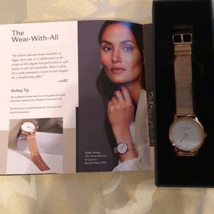 Rachel Zoe Box of Style Soho Watch Rose Gold